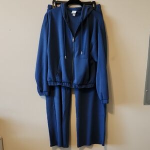 Like New - a new day Blue Women's Tracksuit Set (Top XS) (Bottom M)